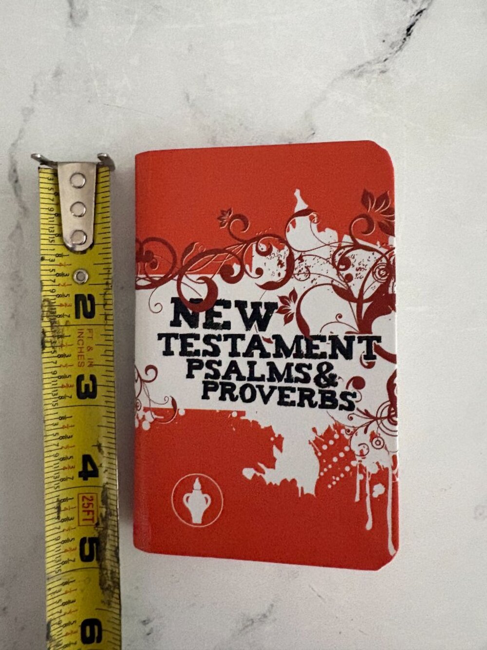 Orange Gideons Pocket New Testament Psalms Proverbs NKJV New King James Version